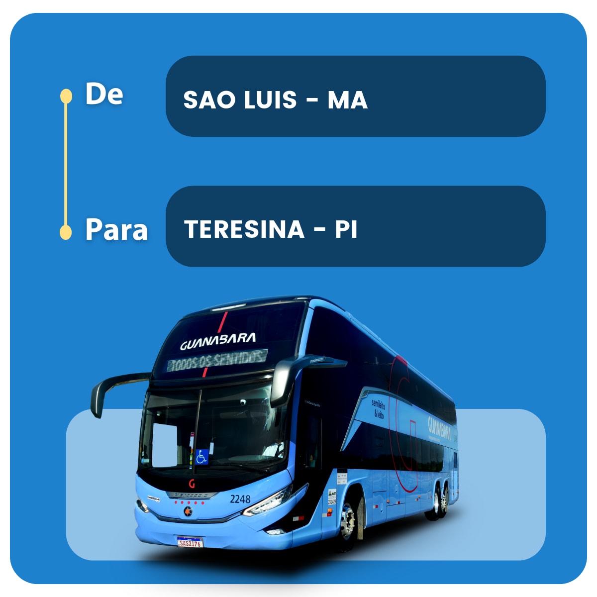 SAO LUIS - MA - TERESINA - PI